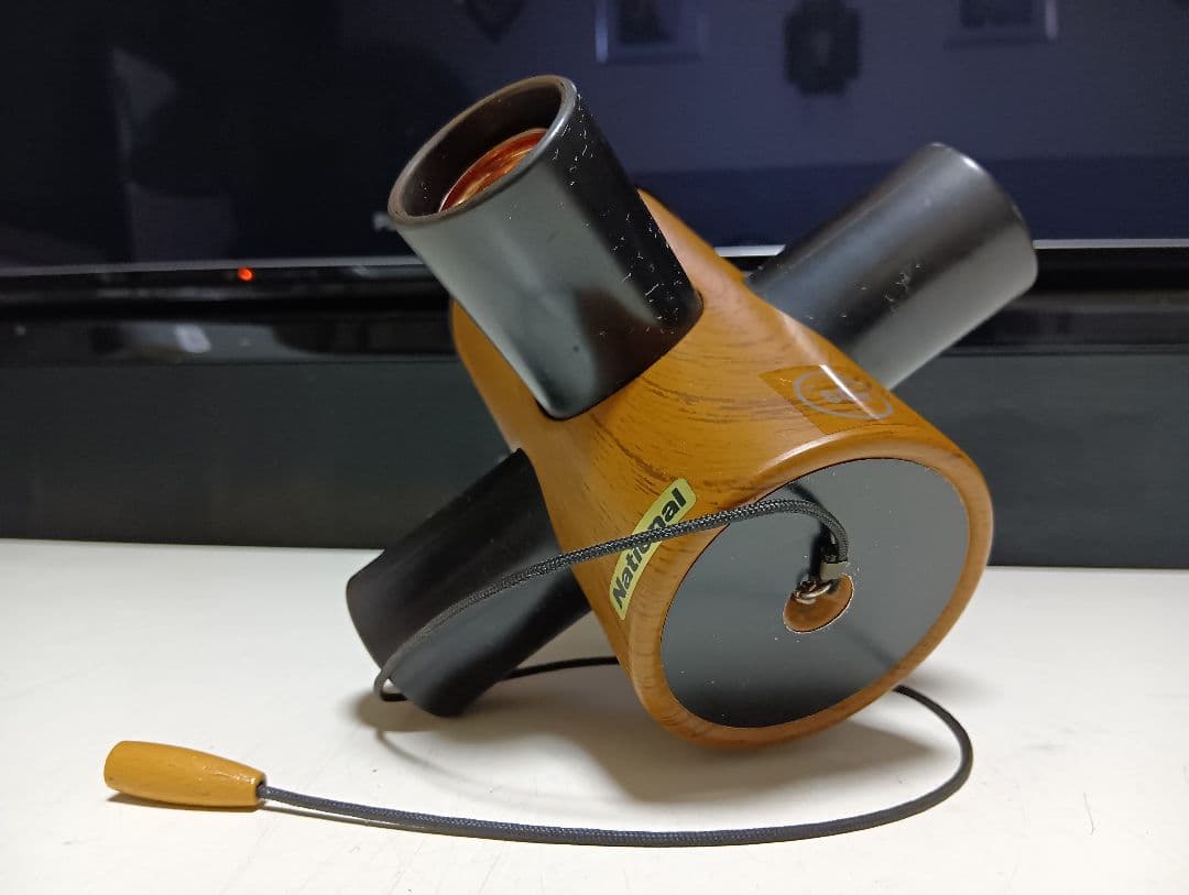 極希少　1970's　ナショナル　ミッドセンチュリー　モダン　ウッディー　ライト