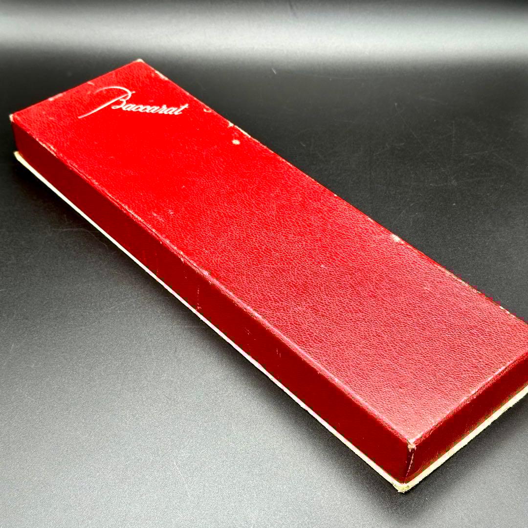 【美品】Baccarat バカラ ナイフレスト バンブー 箸置き12本入り