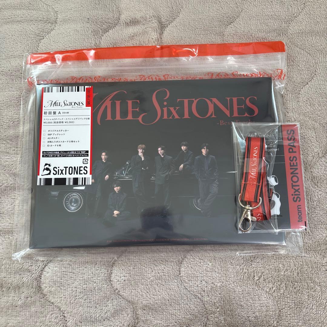 SixTONES MILE SixTONES -Best Tracks- 3形態