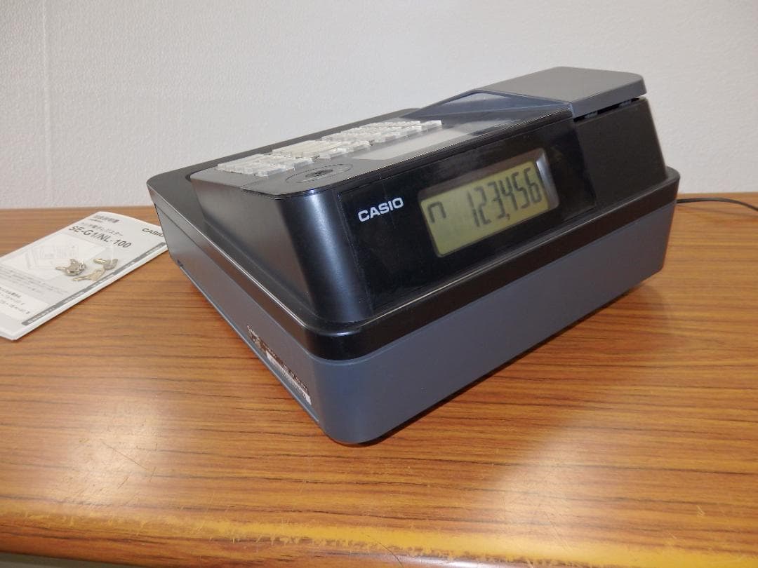CASIO SE-G1 レジスター 4部門 250914