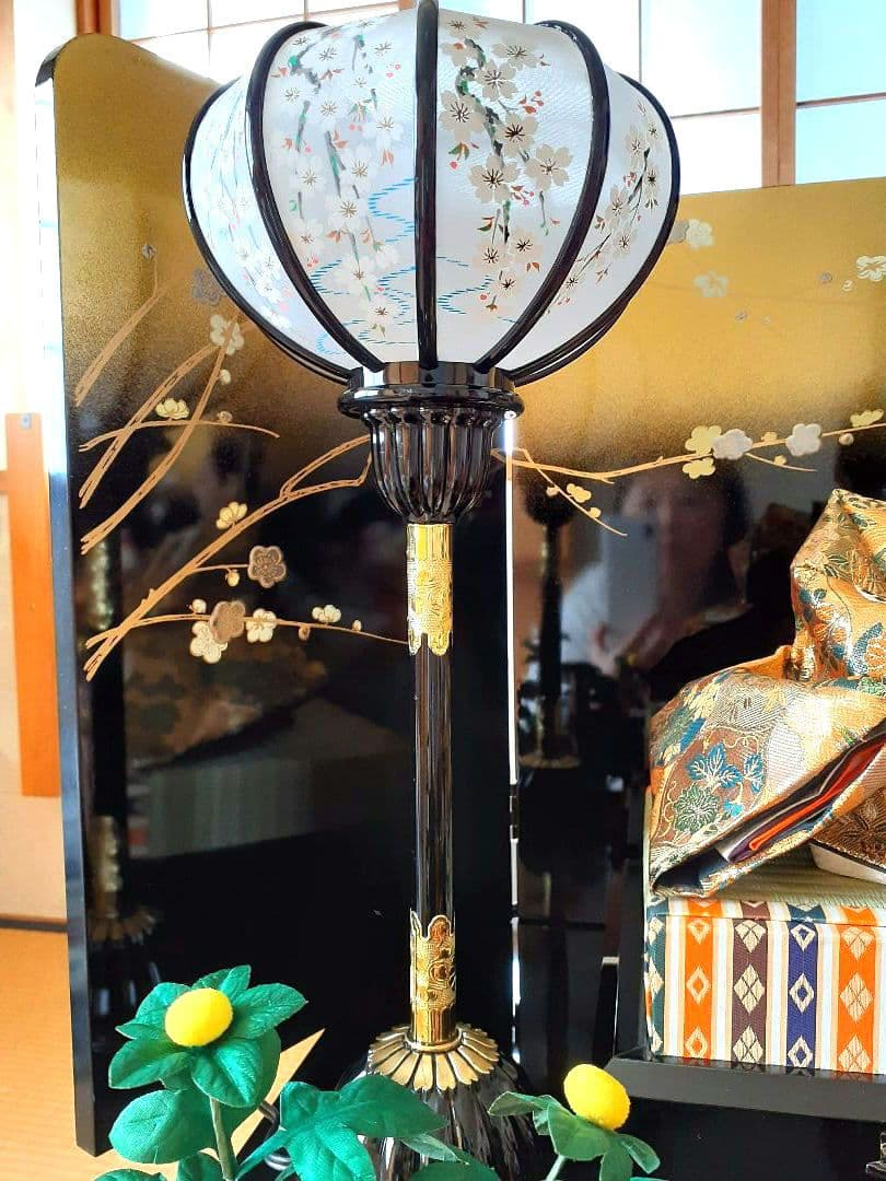 お雛様セットA　雛人形久月　五人飾衣装着　ひな祭り　桜橘ぼんぼり　木製雛壇含まず