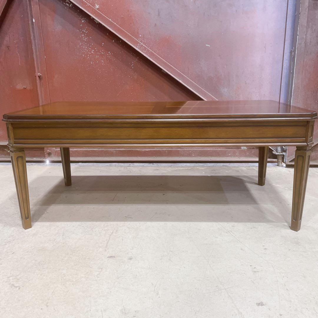 【美品】maruni マルニ木工 地中海 センターテーブル リビング 高級家具