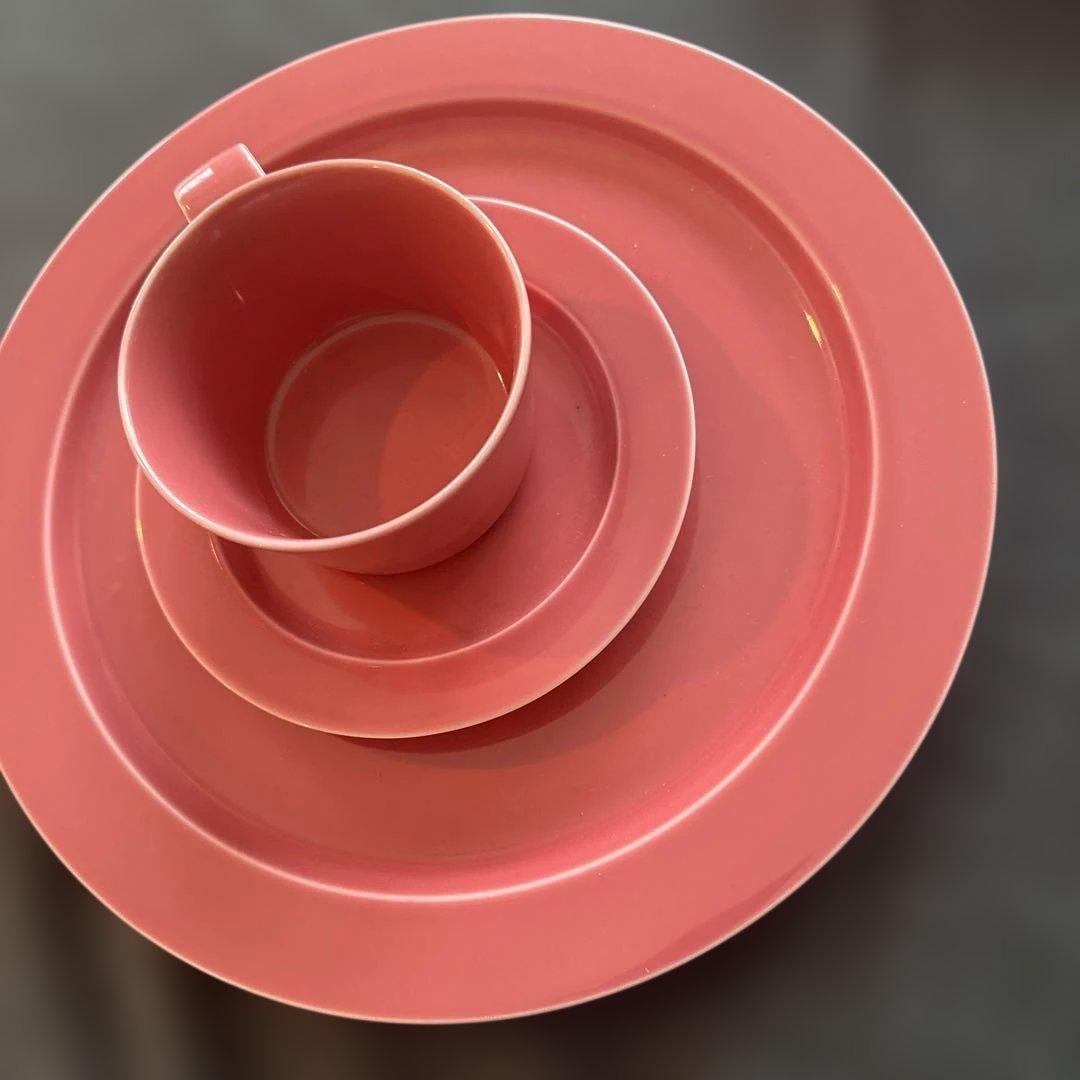 超レア　イイホシユミコプレートカップ3点セット完売ベルガモットピンク