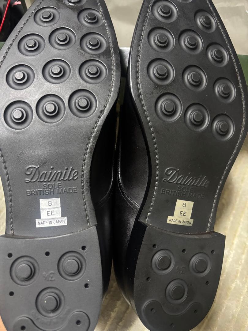 新品　ユニオンインペリアル　U1942 ダブルモンク　ビジネスシューズ　8EE