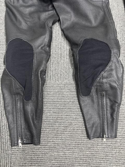 年末セール★RSタイチ バイク レザーライディングパンツ Lサイズ 2セット