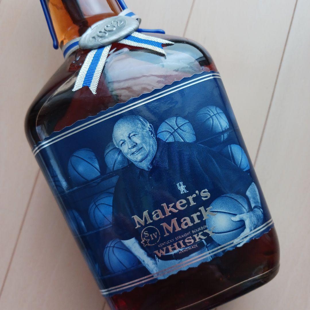 Maker's Mark 2002年限定　バスケットボール記念 ブルートップ