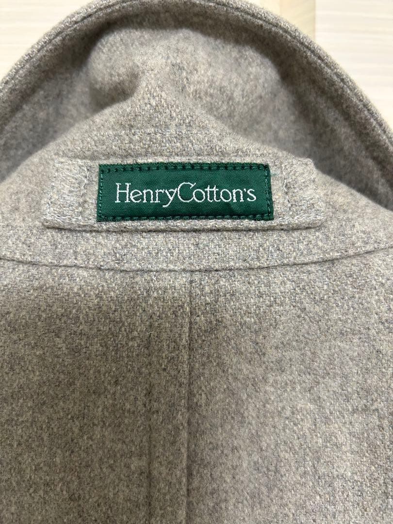 グレー ハーフコート