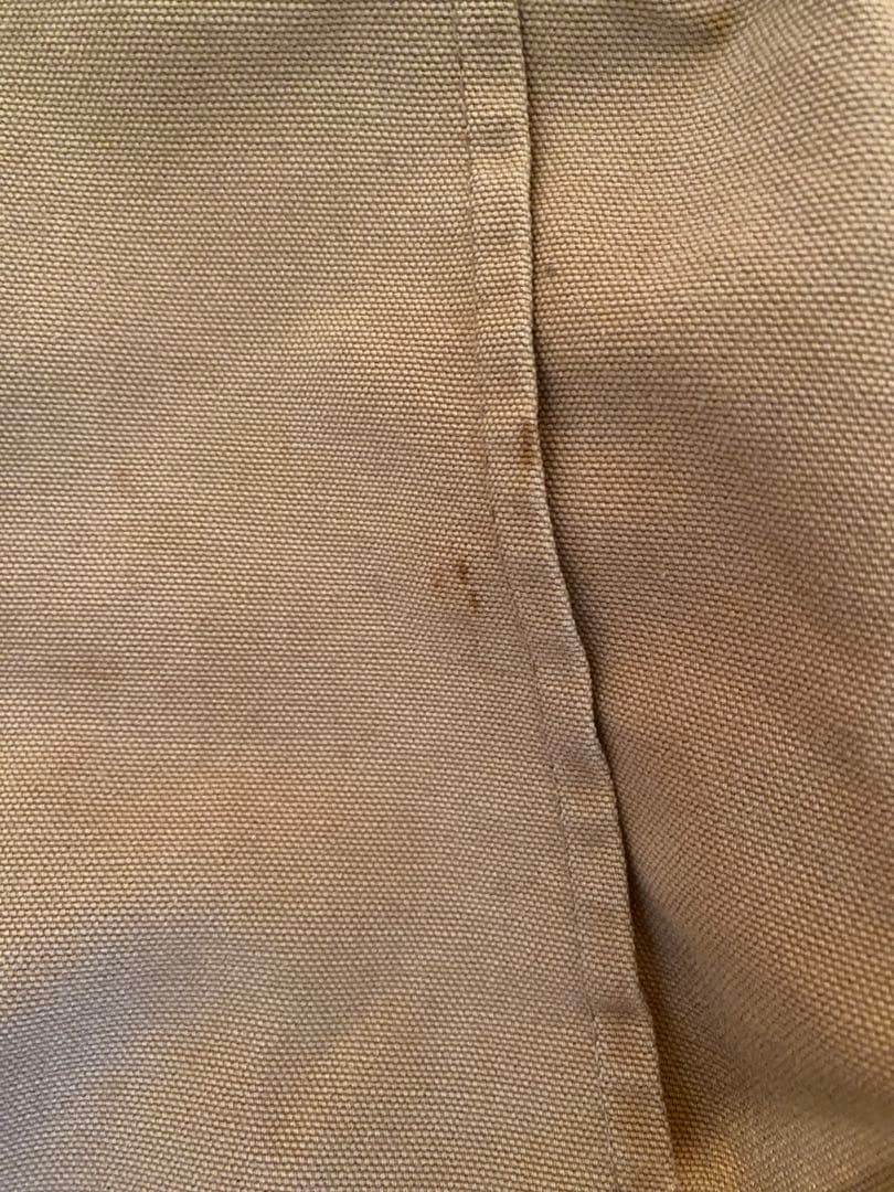 Carhartt ベージュ カバーオール　ミシガンチョアコート　USA製　90s