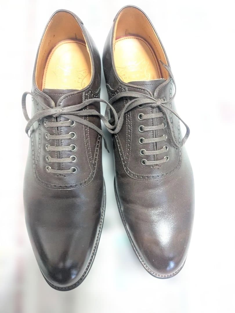 The MASTER REGAL サドルシューズ 25cm　ダークブラウン