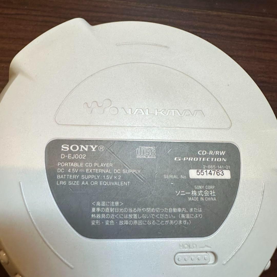 SONY D-EJ002 CDプレーヤー 0372