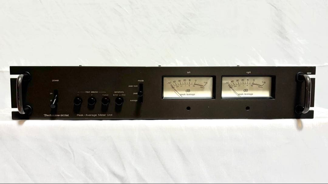 Technics ピーク/アベレージメーター 20M SH-9020M 日本製