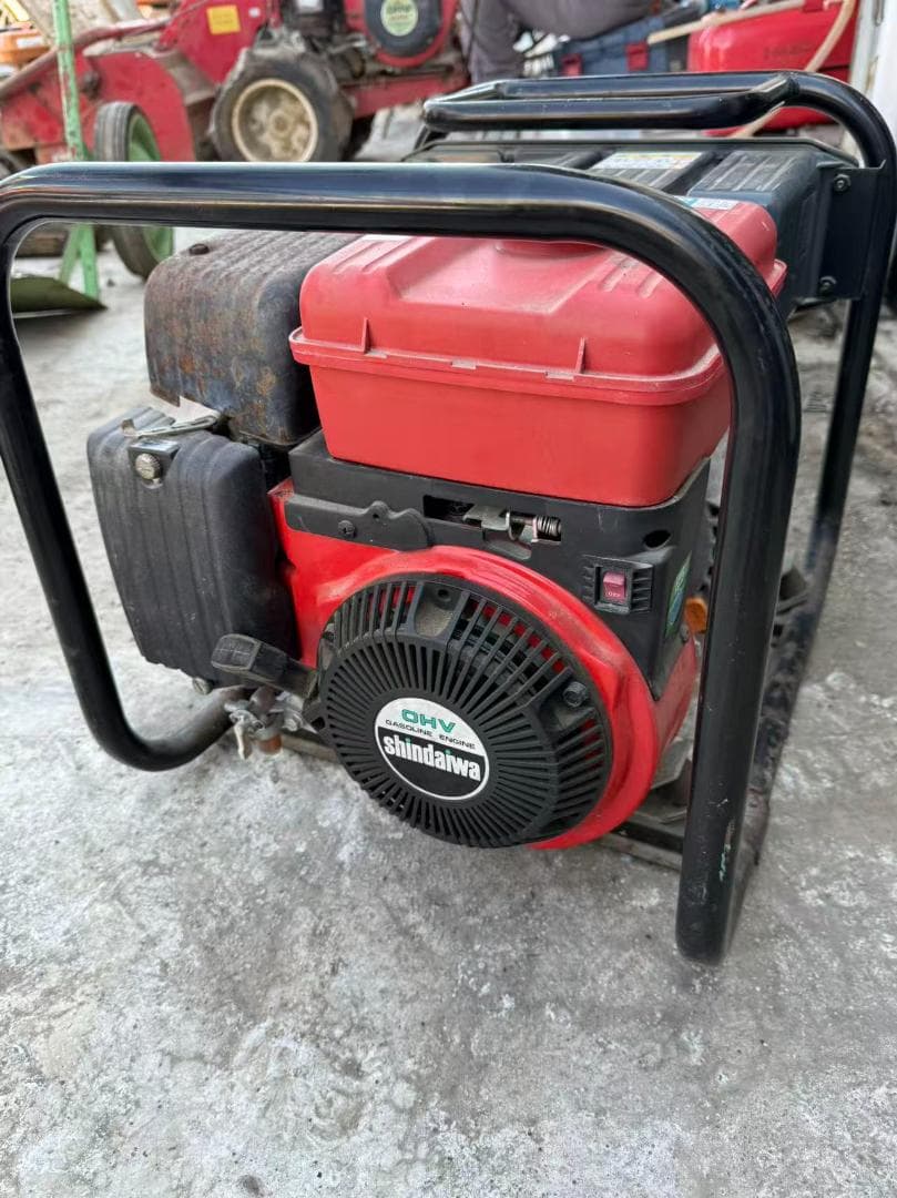 【福岡県みやま市】shindaiwa エンジン発電機EGM24L60Hz新ダイワ