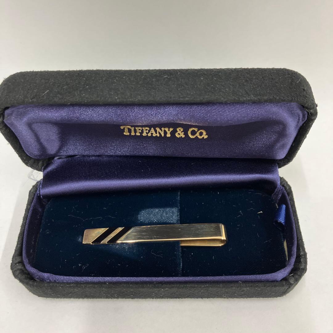 Tiffany & Co. タイピン 14K オニキス ゴールド