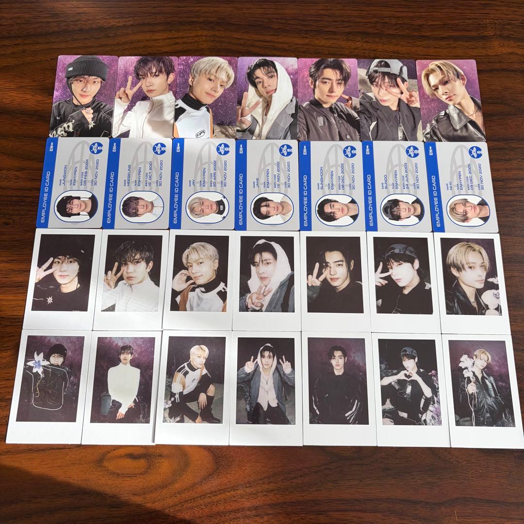 ENHYPEN ククパケ シーグリ Memories まとめ売り