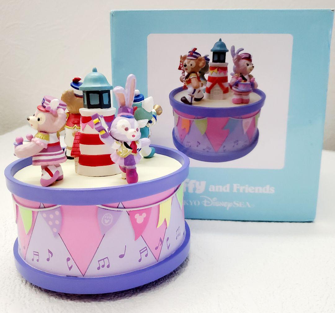 東京ディズニーシーダッフィー＆フレンズのハッピーマーチングファンのオルゴール