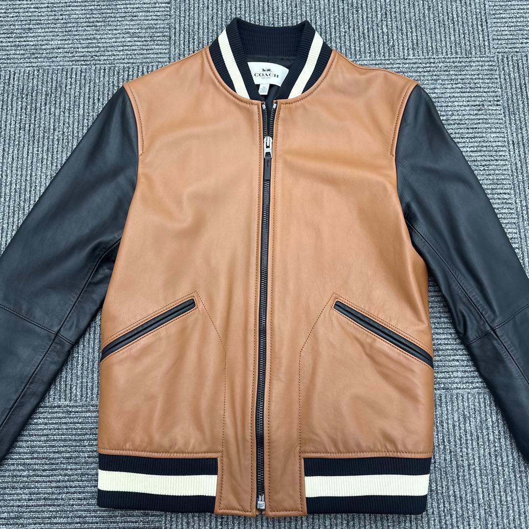 COACH スタジャン XS ブラウン・ブラック