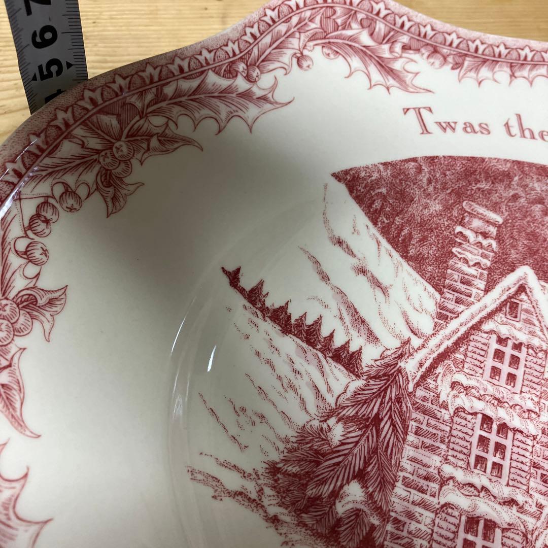 ジョンソン・ブラザーズ　ノーブルエクセレンス　ピンク大型オーバルプレート