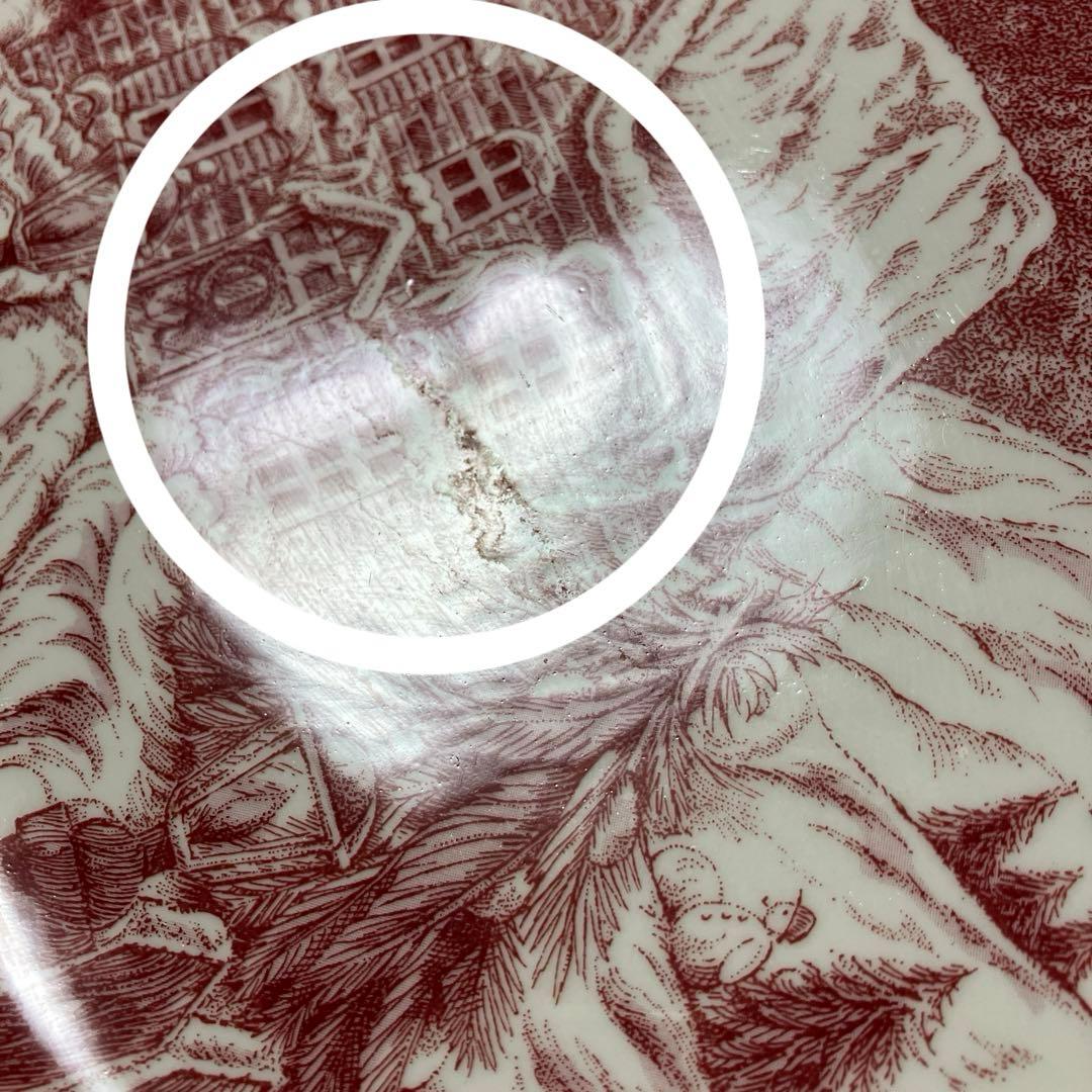 ジョンソン・ブラザーズ　ノーブルエクセレンス　ピンク大型オーバルプレート