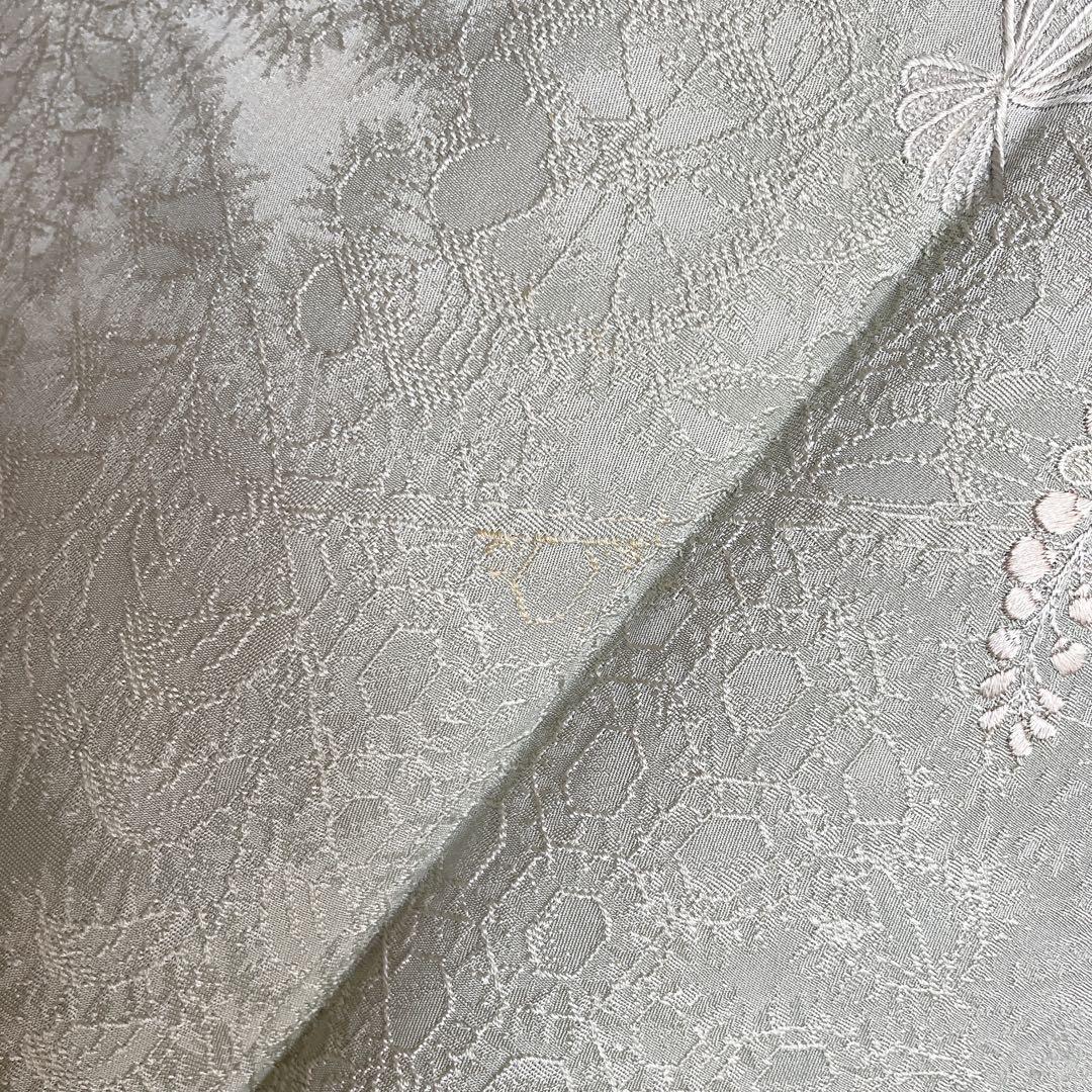 訪問着　フルセット　辻ヶ花　汕頭刺繍　扇子　気品ある雰囲気　雅やか　入学式　L4