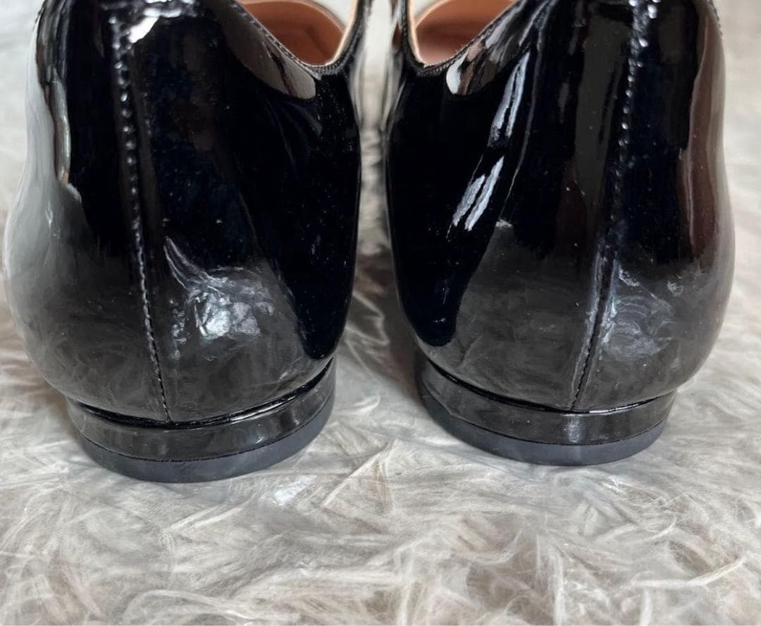 美品コールハーン COLE HAANブリッジ メリージェーン バレエ パテント