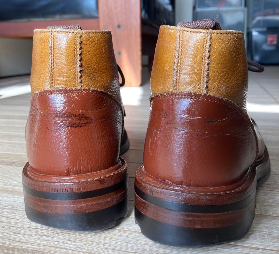 Tricker's MONKEY BOOTS トリッカーズUK8ブラウン