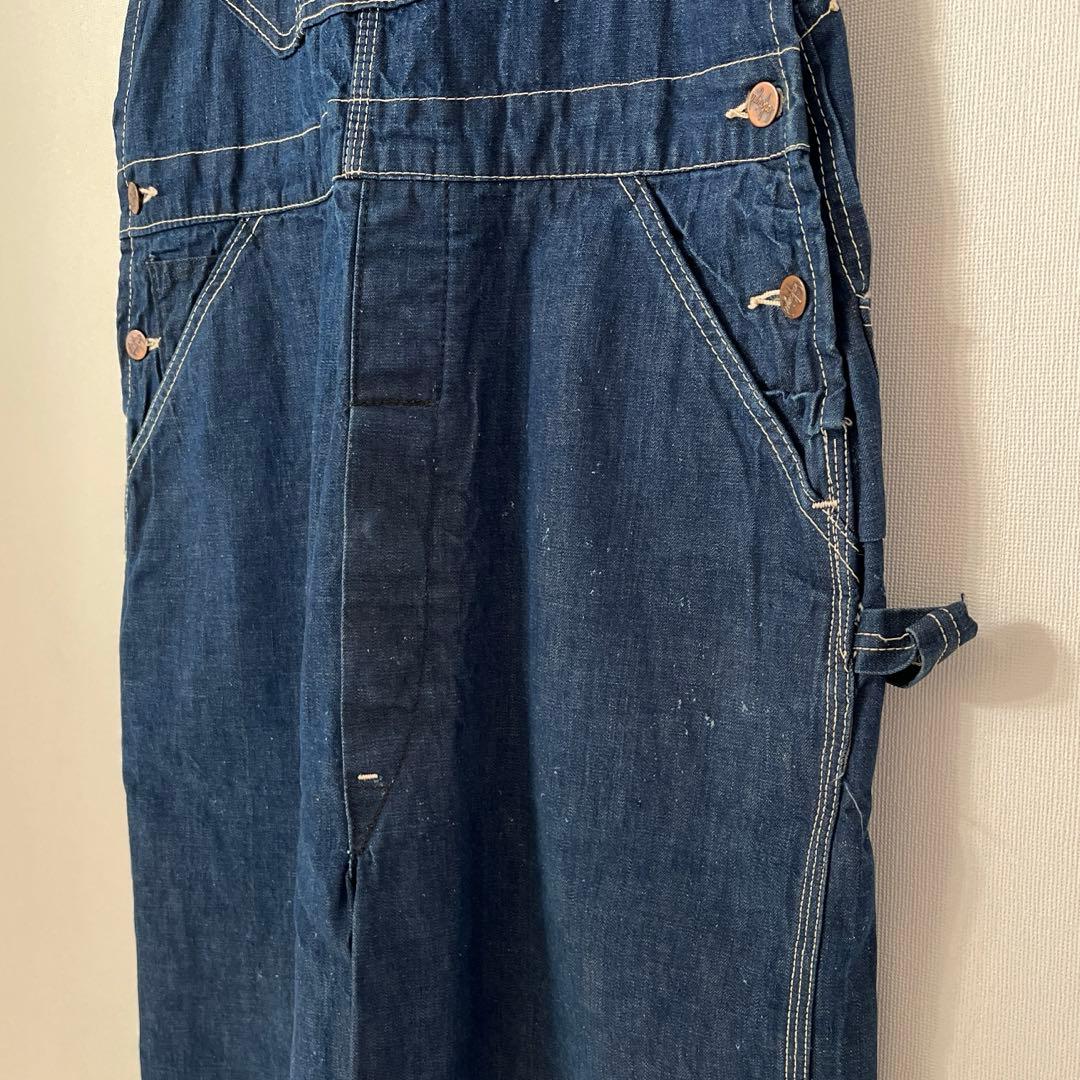 40s Round House ヴィンテージオーバーオール W36