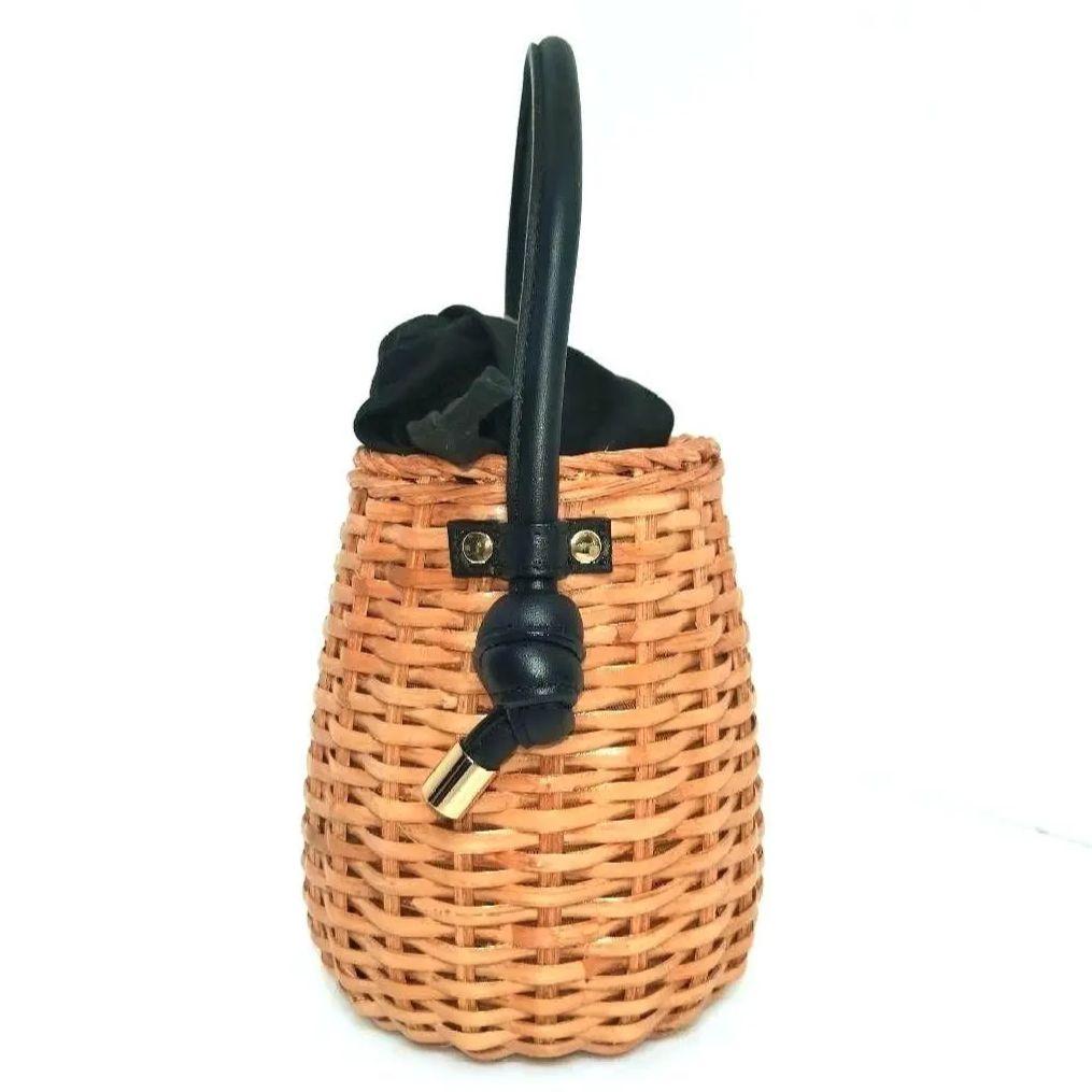 ✨新品未使用タグ付✨ヴィオラドーロ　 かごバッグ　スプリットラタン