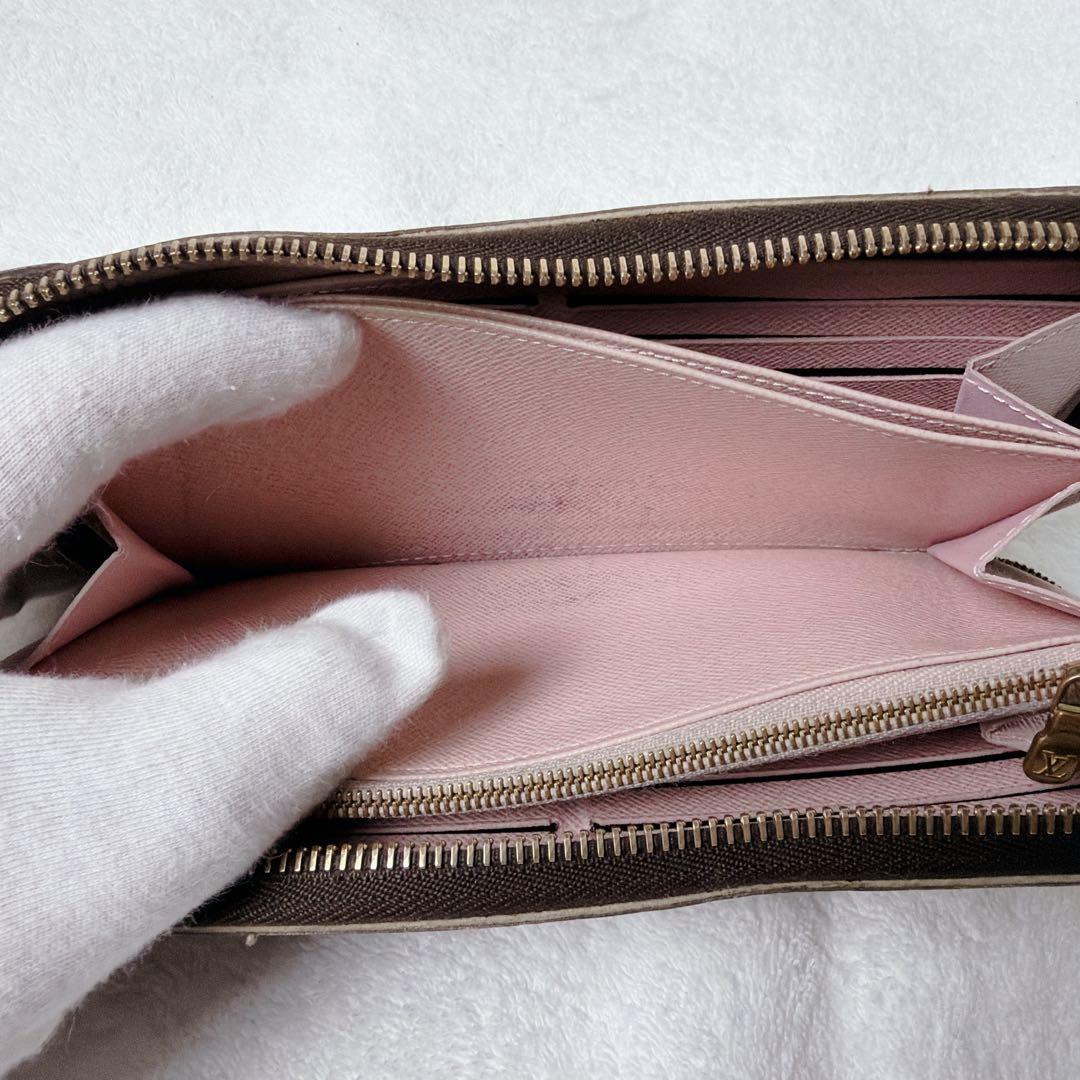 ルイ・ヴィトン ジッピーウォレット　ドッグ　ラウンドファスナー 長財布
