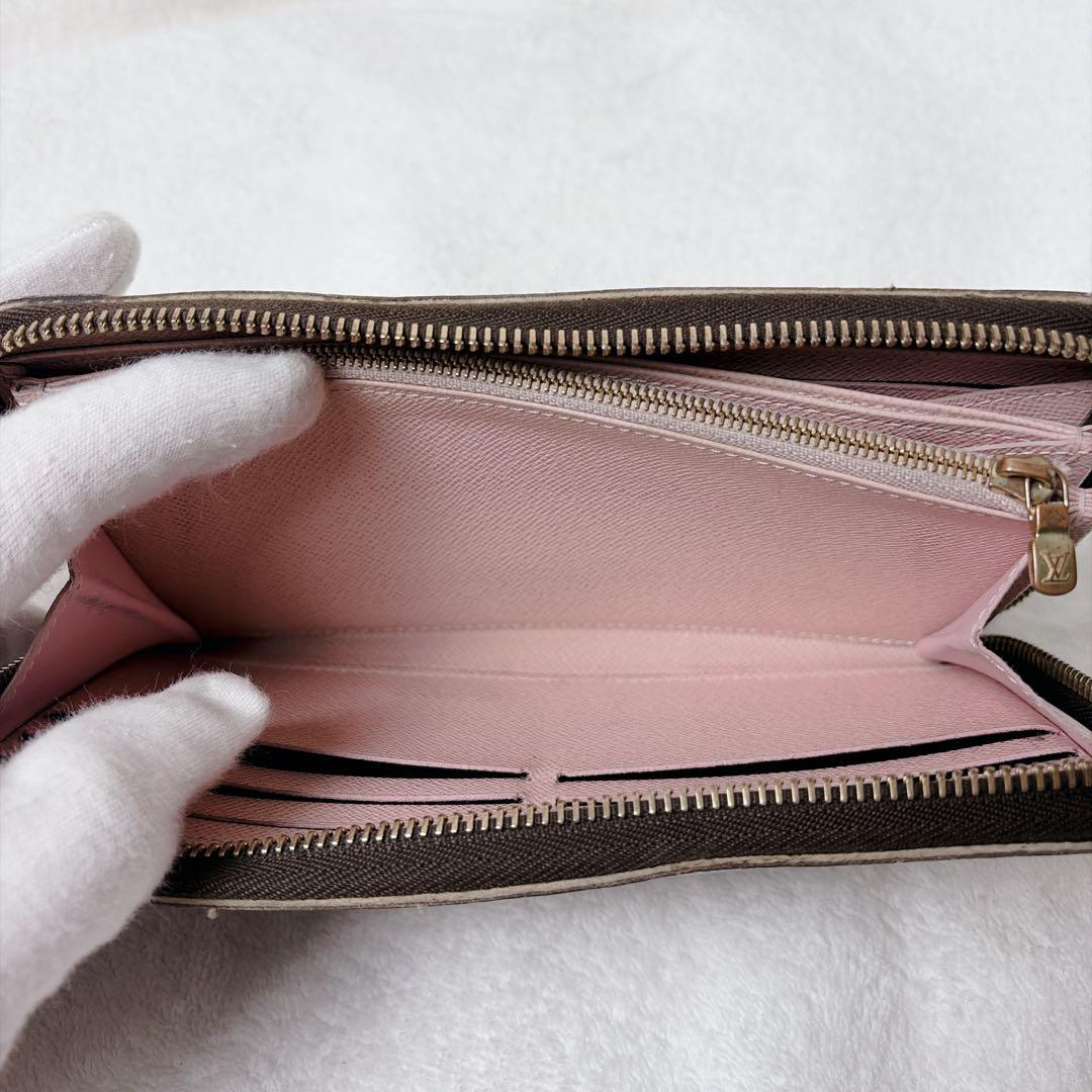 ルイ・ヴィトン ジッピーウォレット　ドッグ　ラウンドファスナー 長財布