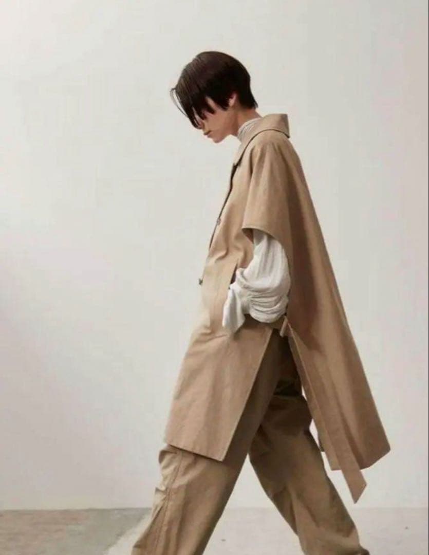 【定価3.9万】STUNNING LURE テーラーポンチョコート トレンチ