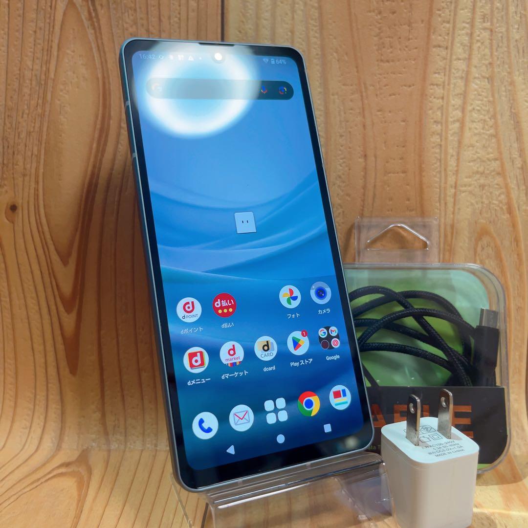 SIMフリー 本体 AQUOS sense7 128 GB 350 ブルー