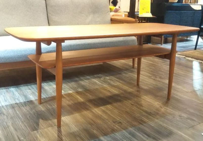 【専用】【日進木工】オーク 無垢 ソファーテーブル 国産 飛騨家具