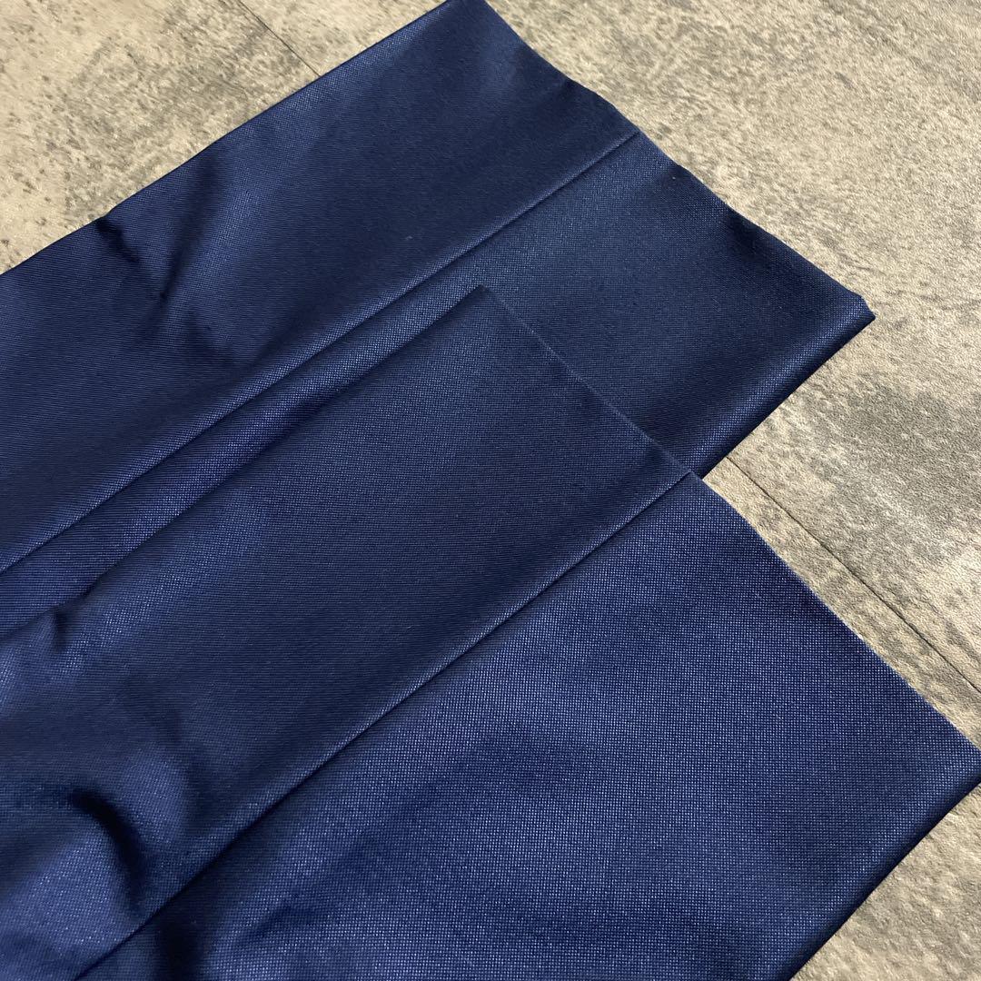 レアカラー ディープブルー スリーピース スーツ× VERSACEネクタイ