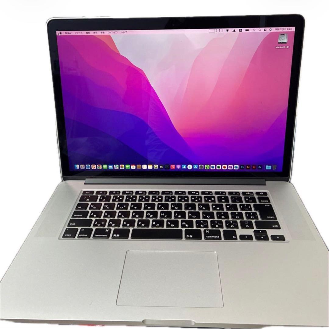 美品！MacBook Pro15inch (Retina) A1398