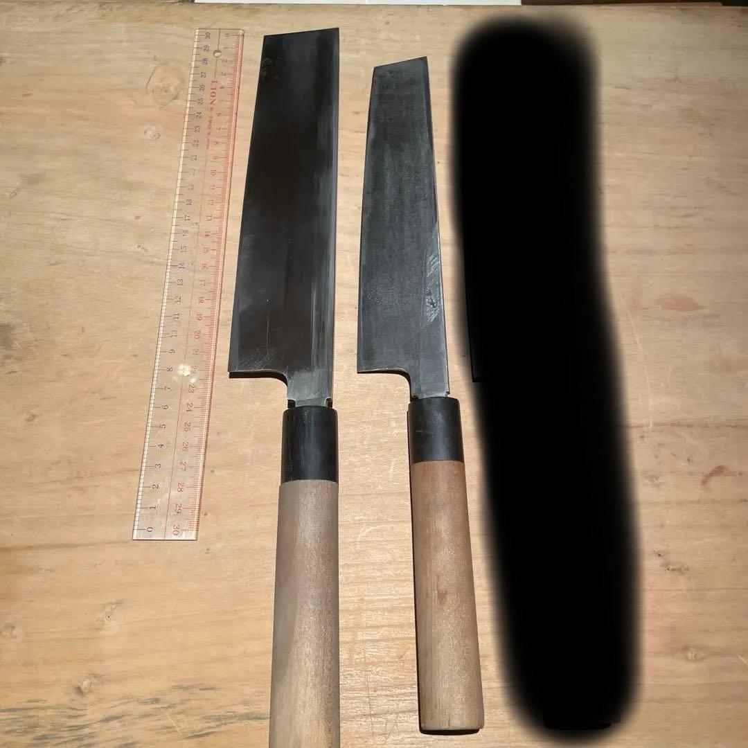 鋼製薄刃包丁3本セット