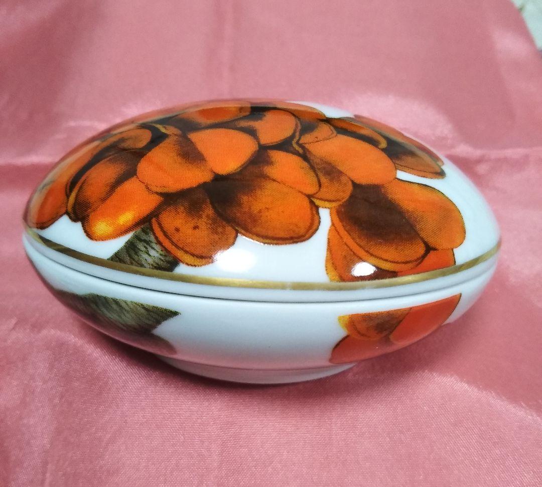 ○2735#0103　ヴィスタアレグレ/アマゾニア磁器製キャンディポット1021