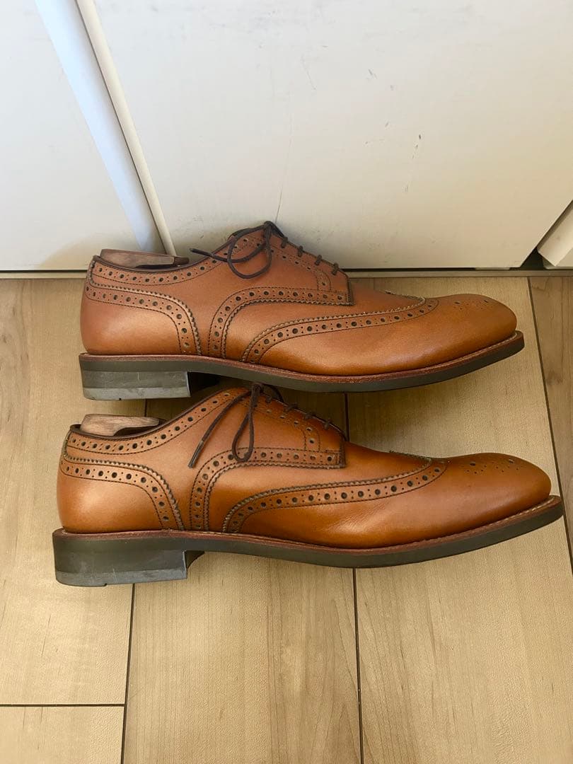 【極美品】REGAL リーガル ウイングチップ メダリオン 26cm