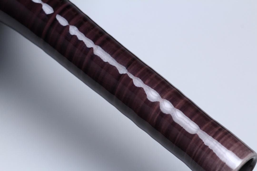 徳田正彦　彩釉花入　三代柳雨軒　徳田八十吉　人間国宝　共箱　茶道具【正一古美術】