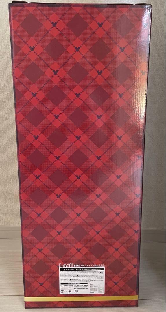 Happyくじ2024 Disney ミッキーマウス BIG ぬいぐるみ