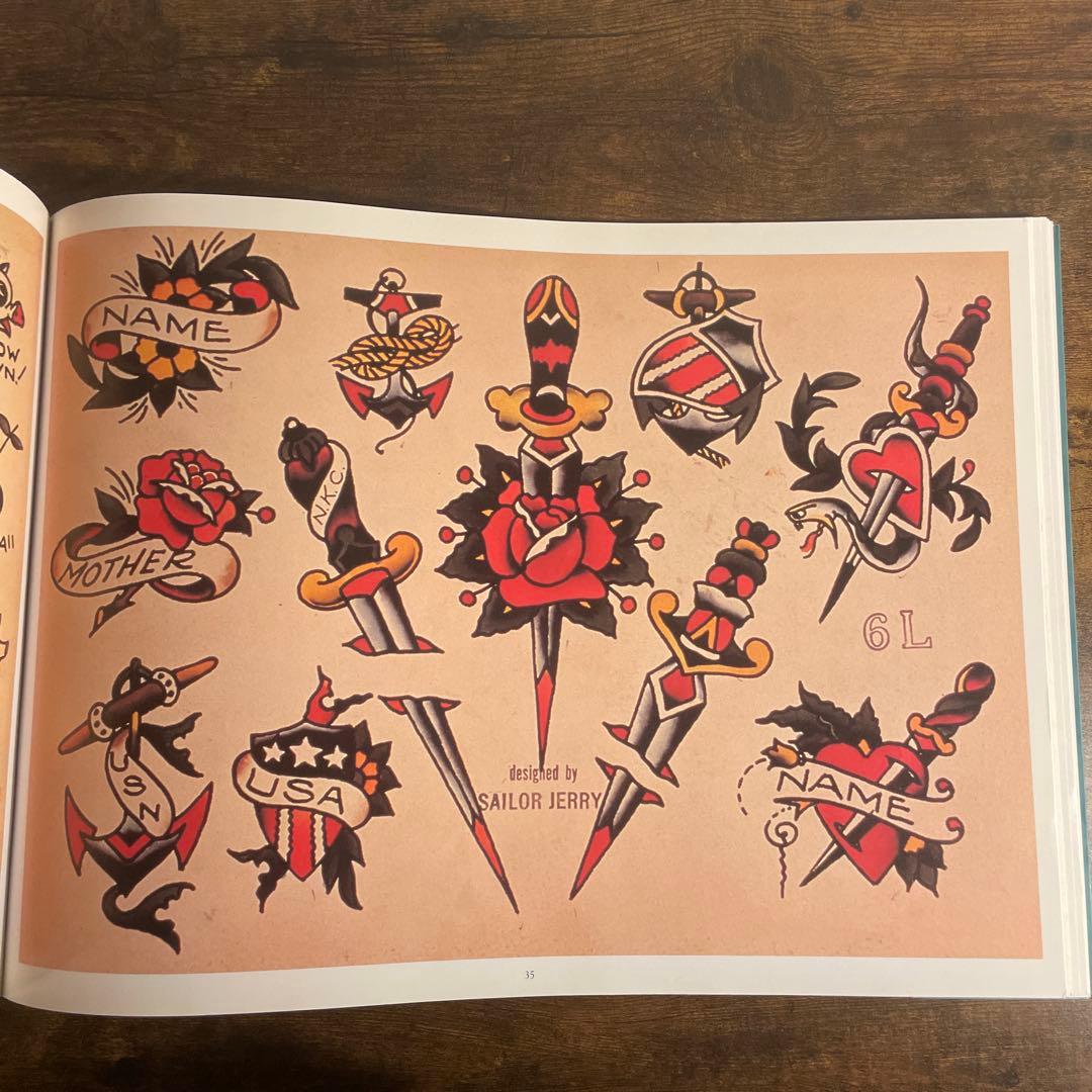 洋書 Sailor Jerry Tattoo Flash Volume 1
