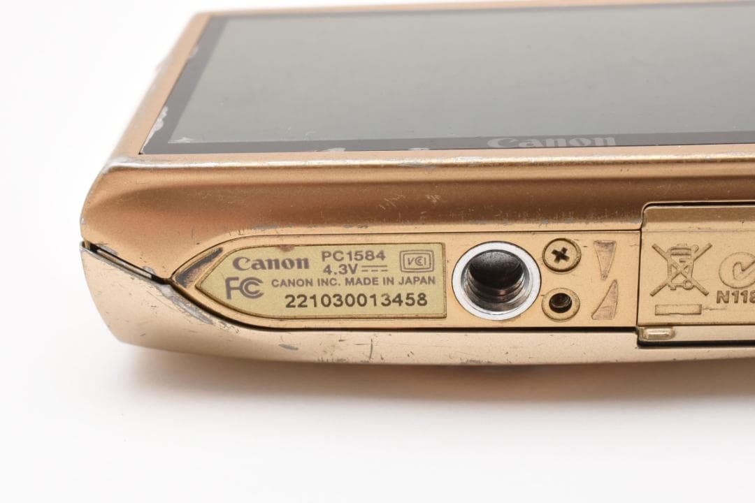 ★CANON IXY 31S★ コンパクトデジタルカメラ PC1584 ゴールド
