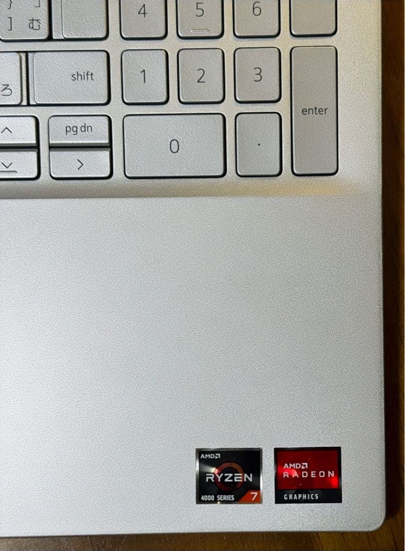 DELL Inspiron 5505 ryzen 7 シルバー ノートPC 本体