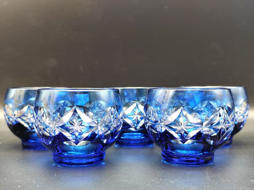 定価86350円？未使用☆カガミクリスタル 酒器揃（切子 江戸切子 薩摩切子）