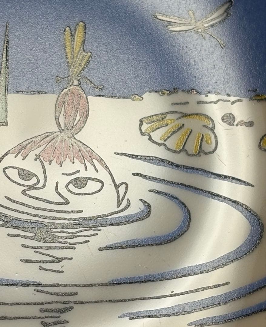 ARABIA ムーミン \"Little My Swims\" ウォールプレート