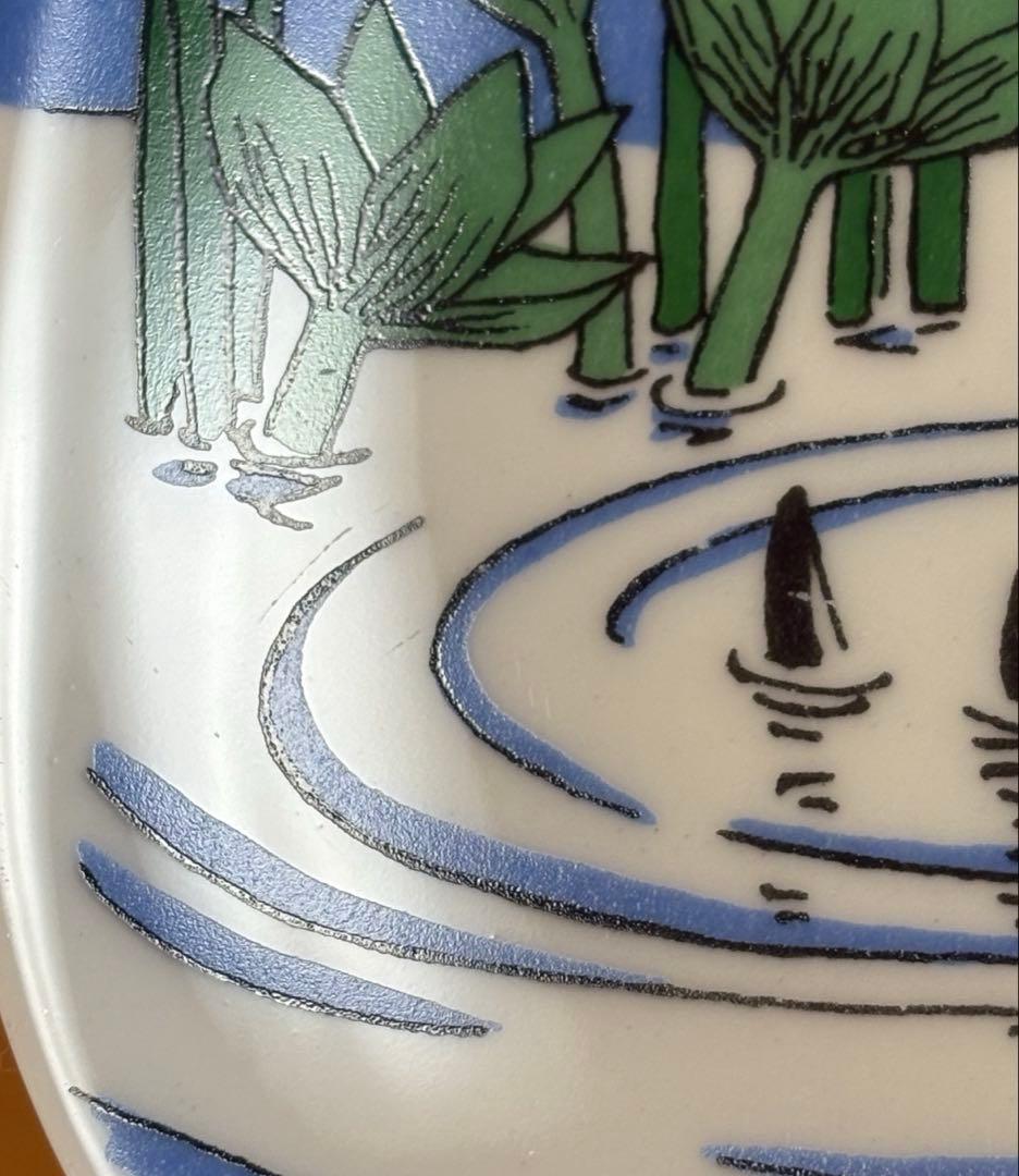 ARABIA ムーミン \"Little My Swims\" ウォールプレート