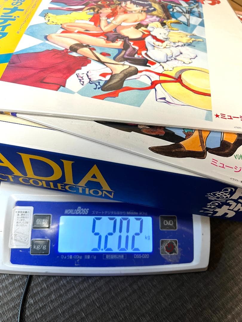 レーザーディスク　ふしぎの海のナディア　LD-BOX+ミュージックビデオ　アニメ