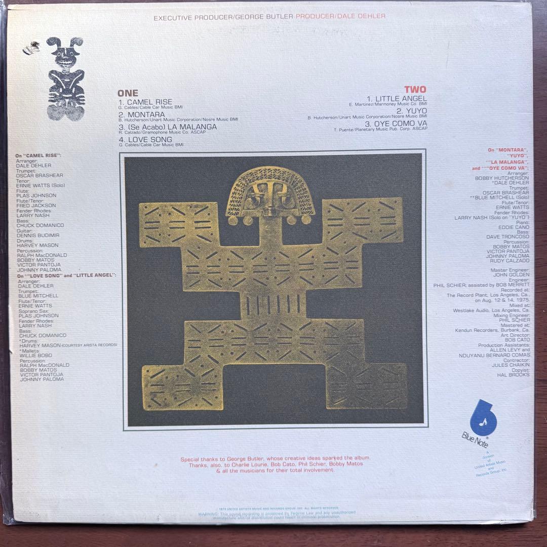 洋楽 Bobby Hutcherson MONTARA LP Blue Note