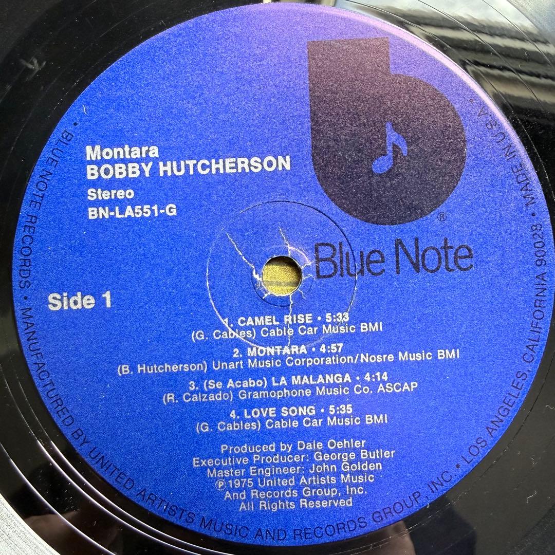 洋楽 Bobby Hutcherson MONTARA LP Blue Note