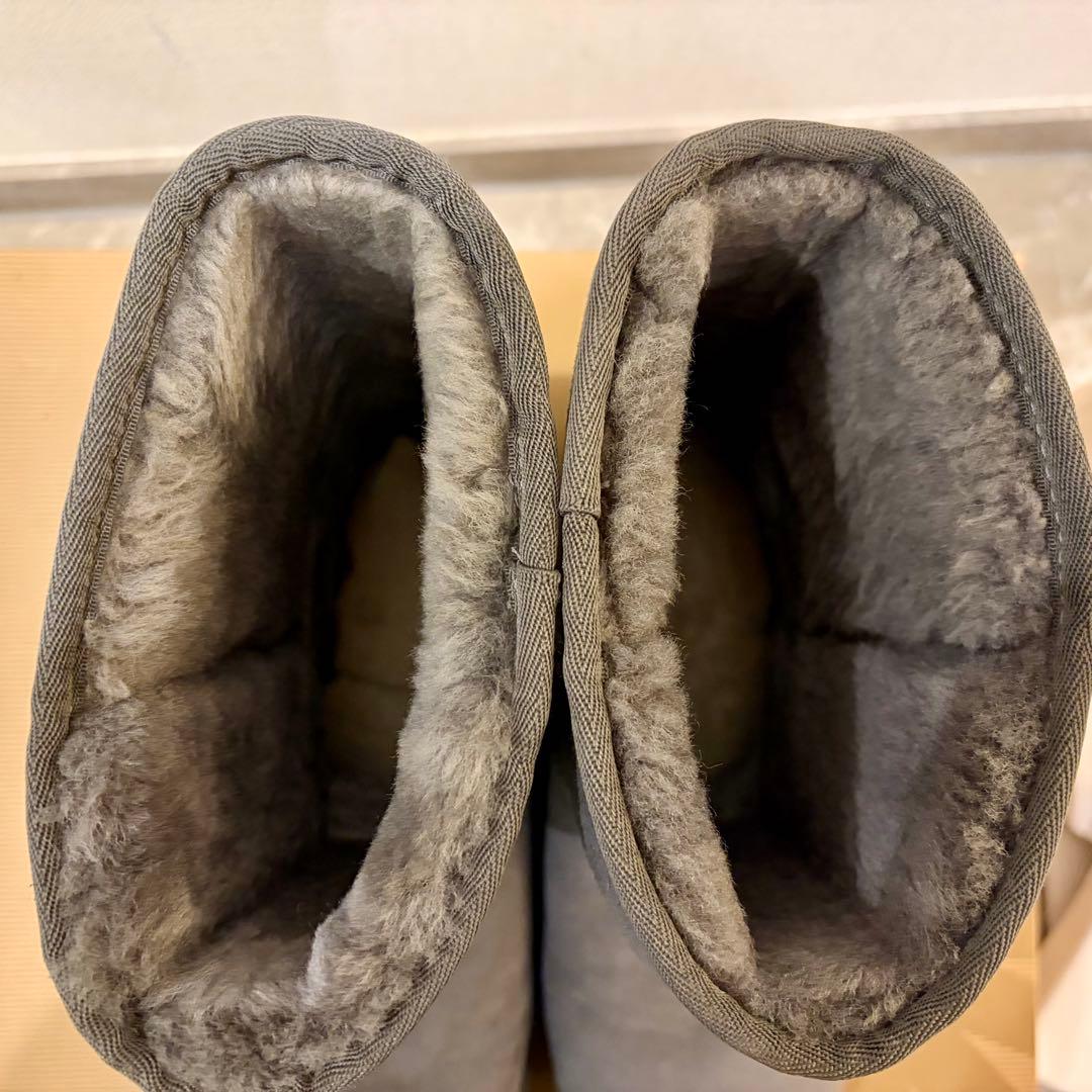 UGG ムートンブーツ　グレー　28ｃｍ