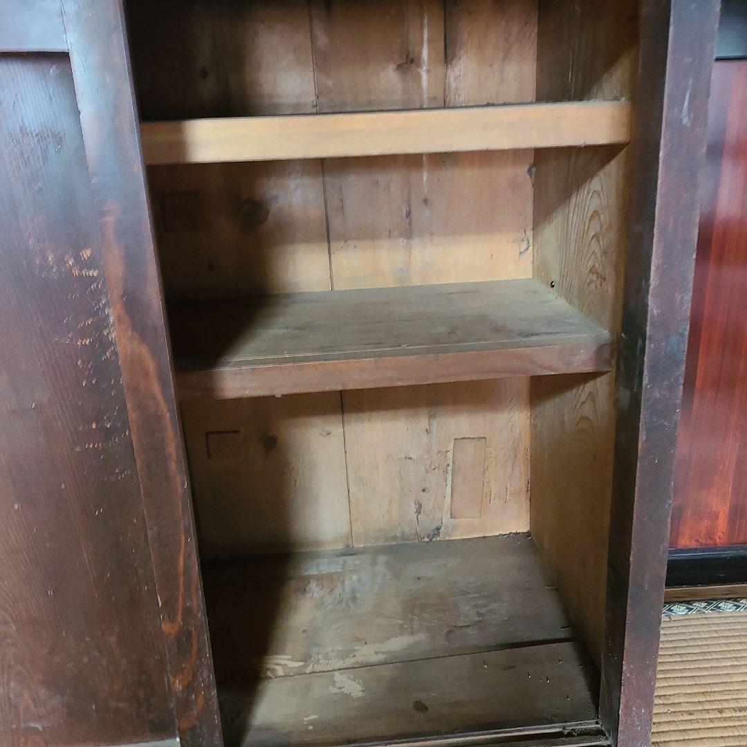 【在庫整理価格】昭和レトロ　木製　戸棚